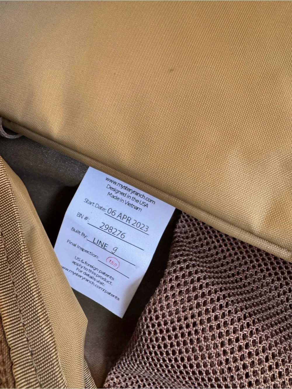 MYSTERY RANCH 2-Day Assault Tactical Backpack in Coyote Brown, new without tags